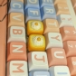 1pc Egg Toast Bread Artisan Clay Food Keycaps ESC MX for Mechanical Gaming Keyboard